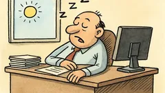Dowcip: Zdrowy sen przedłuża życie, skraca pracę