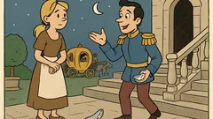 Dowcip: Kopciuszek gubi pantofelek, książę pyta dziwnie