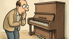 Dowcip: Podchodzi informatyk do fortepianu i ogląda