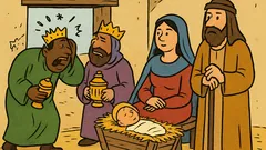 Dowcip: Do stajenki wchodzą Trzej Królowie...