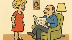 Dowcip: Żona wróciła od fryzjera i pyta…