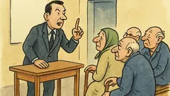 Dowcip: Kandydat obiecuje wszystko, a babcia pyta...