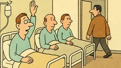 Dowcip: Wchodzi facet do szpitalnej sali…