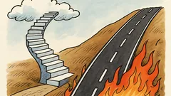 Dowcip: Dlaczego do nieba schody, a do piekła