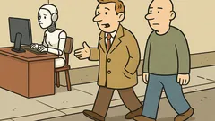 Dowcip: Siada informatyk przy AI i mówi...