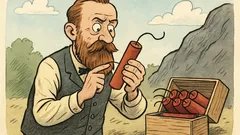 Dowcip: Alfred Nobel wynalazł dynamit, bo...