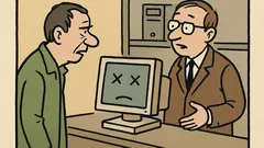 Dowcip: Kupiłem u was komputer, ale umarł