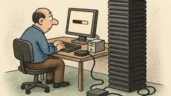 Dowcip: Korporacja IT stworzyła dysk nieskończony…