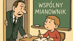 Dowcip: Ojciec pyta syna o matematykę