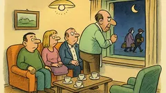 Dowcip: kiedy goście nie chcą wyjść