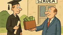 Dowcip: Nie matura, lecz pieniądze zaspokoją żądze