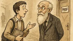 Dowcip: Student pyta profesora o brodę