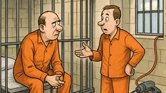 Dowcip: Kolega pyta więźnia: jak doszło?