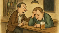 Dowcip: Siedzi facet przy barze, widzi przyjaciela