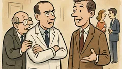 Dowcip: Lekarz spotyka prawnika na przyjęciu...