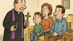 Dowcip: Przychodzi ksiądz po kolędzie do Jasia