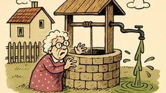 Dowcip: Ciocia Eliza wpadła do studni...