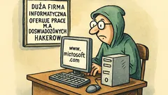 Dowcip: Ogłoszenie w prasie dla hakerów