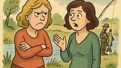 Dowcip: Spotykają się dwie przyjaciółki nad jeziorem