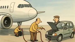 Dowcip: Chyba wystarczą dłuższe kable rozruchowe