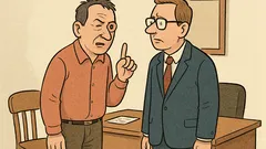 Dowcip: Panie kierowniku, pogadać w trzy oczy...