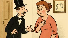 Dowcip: Dżentelmen mówi do sąsiadki…