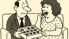 Dowcip: Życie jest jak pudełko czekoladek