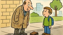 Dowcip: Co byś zrobił, Jasiu, gdybyś znalazł portfel?