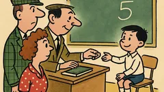 Dowcip: Szkot płaci synowi za piątki…