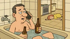 Dowcip: Dzwoni facet na pogotowie: żona leży...