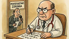 Dowcip: Lekarze strajkują, minister szuka farmaceuty