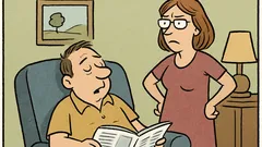 Dowcip: Żonaty facet zapomina o błędach