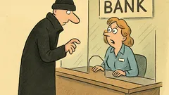 Dowcip: Wchodzi facet do banku...