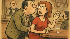 Dowcip: Kompletnie zalany facet wchodzi do pubu