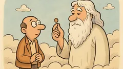 Dowcip: Śmiertelnik pyta Boga o milion lat