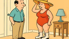 Dowcip: Żona do męża przed plażą...