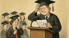 Dowcip: Jasiu dziękuje mamie na scenie