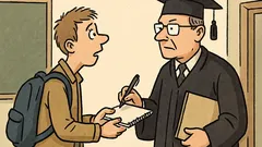 Dowcip: Gazetka studentów UW pyta o autografy