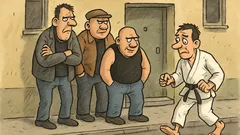 Dowcip: Kowalski zapisał się na karate...