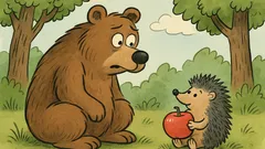 Dowcip: Idzie niedźwiedź przez las, spotyka jeża