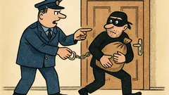 Dowcip: Co obecnie mówi policjant, kiedy łapie złodzieja?