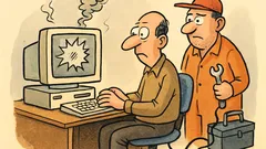 Dowcip: Wchodzi informatyk do serwerowni…