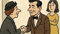 Dowcip: Kobieta składa życzenia sławnemu aktorowi