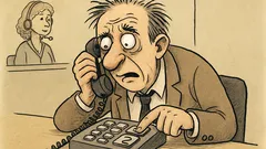 Dowcip: Dzień dobry, tu gorąca linia psychiatryczna