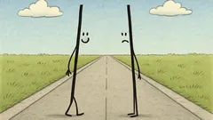 Dowcip: Linie równoległe mają tyle wspólnego, ale…