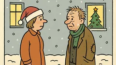 Dowcip: mówi "Merry Crisis", a Polak odpowiada...