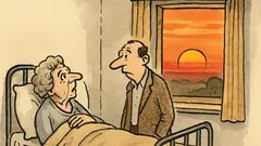 Dowcip: Umiera teściowa i szepcze: „Ale zachód…”