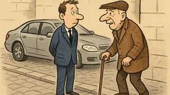 Dowcip: Widzisz dziedzica? Postawiłem go na nogi