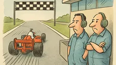 Dowcip: Dlaczego Kubica jeździ tak szybko?