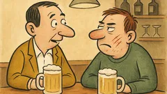 Dowcip: Rozmawia dwóch facetów przy barze